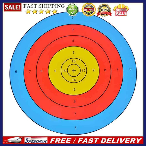 10pcs Archery Target Paper 400x400mm Equipment Darts Target Training Paper