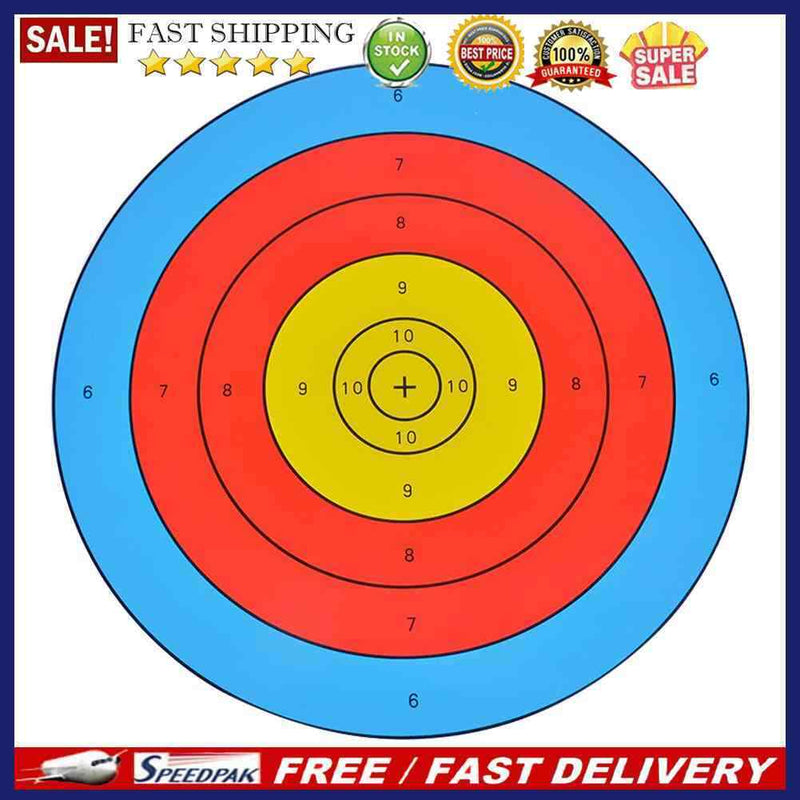 10pcs Archery Target Paper 400x400mm Equipment Darts Target Training Paper
