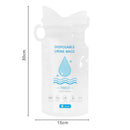 Mini Toilet Emergency Urine Bag Car Urine Bag Sealed Zipper Vomit Bags