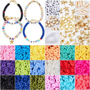 Jump Rings Polymer Clay Spacer Beads Bracelet Accessories Jewelry Making Sets
