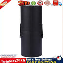 Leather Makeup Brush Holder Travel Cosmetic Pens Storage Cup Case (Black) Newly