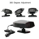 Portable Car Heater 12V 150W High Power Fast Heating Fan Anti-Fog Heater Newly