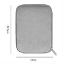 Portable Watch Strap Organizer Watch Band Storage Bag Travel Case (Grey)