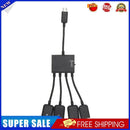 4 Port Micro USB Power Charging OTG Hub Cable for Sumsung Android PC