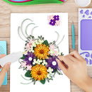 DIY Paper Quilling Tools Set Template Mould Board Tweezer Needles Pen Kit Newly