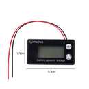 DC 8V-100V Lead Acid Lithium Car Motorcycle Voltmeter Battery Capacity Indicator