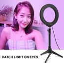 Modes RGBW Tripod Stand LED Selfie Ring Light Video Light For YouTube Tik Tok