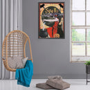 Full Cross Stitch 11CT Halloween Witch Printed Wall Art Crafts Home Decorations