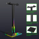 Eb01-b Rgb Gaming Headphone Bracket Lighting Headphone Hanger Universal Plastic