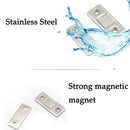Hidden Magnetic Door Lock Stainless Steel Stealth Magnetism Strong Suction