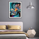 5D Diamond Painting DIY Fractal Art Full Round Drill Mosaic Home Decoration G