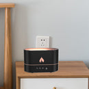 Flame Air Humidifier Essential Oil Aroma Diffuser Night Light Ultrasonic Fogger