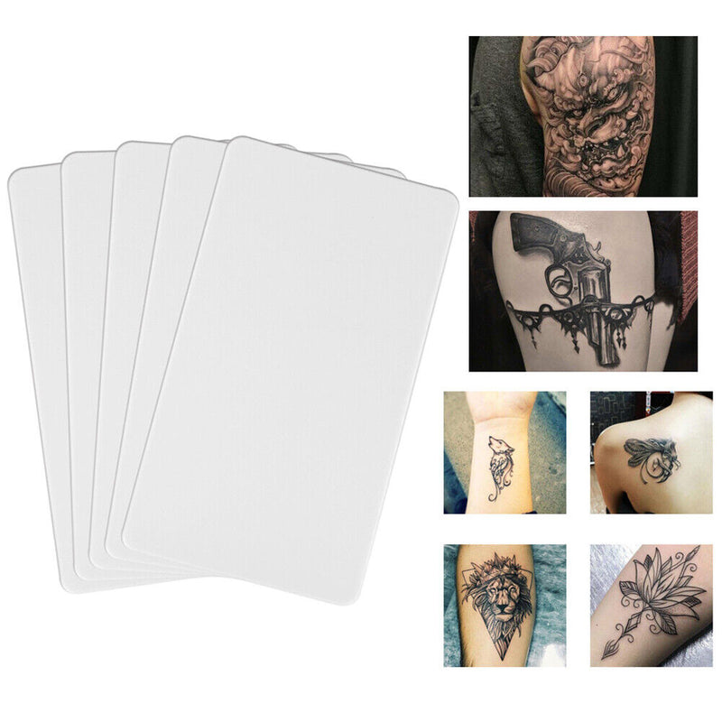 Blank Tattoo Silicone Practice Skin Needle Machine Accessery (5pcs) Newly