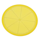 Silicone Non-Slip Fruit Pattern Placemat Round Insulation Table Cup Pad(4)