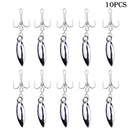 Rotating Sequin Lure Metal Barbed Fishing 3-Hook Freshwater Freshwater Fish Hook