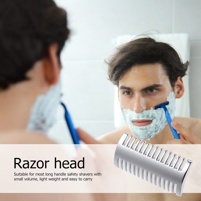 Long Handle Safety Razor Head Practical Cutting Head for Shaver Accessory Newly
