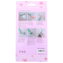 DIY Craft Pottery Clay Extruder Fondant Cake Slime Gun Modeling Tool(Blue) Newly