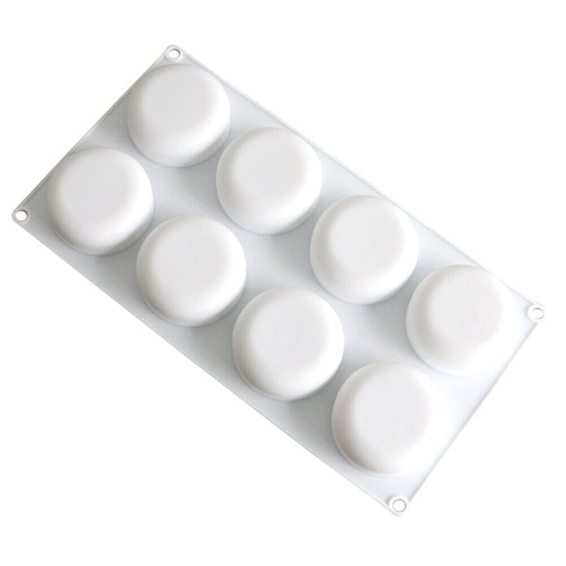 8 Cavity Silicone Cake Mold DIY Chocolate Mould Mousse Dessert Decorating T