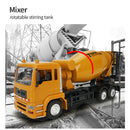 RC Dump Truck 1/24 10 Channels Remote Control Cement Mixer Engineering Vehi