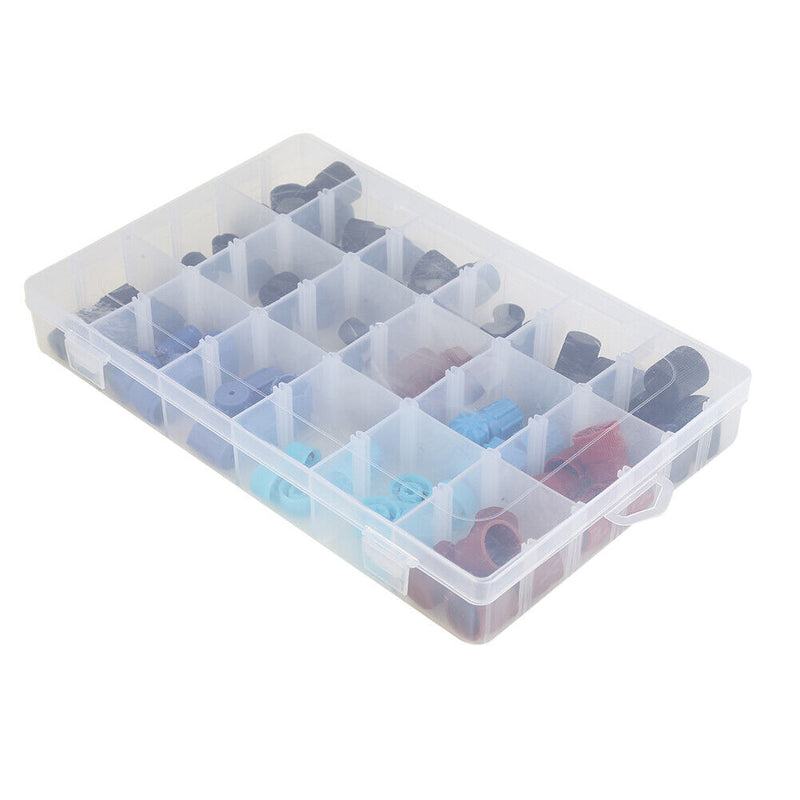 90pcs Car AC Air Conditioning R134a R12 High Low Side Charging Service Port Caps