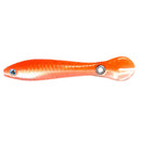 10cm/6g Soft Bionic Fishing Baits Lure Artificial Crankbait (Orange White) Newly