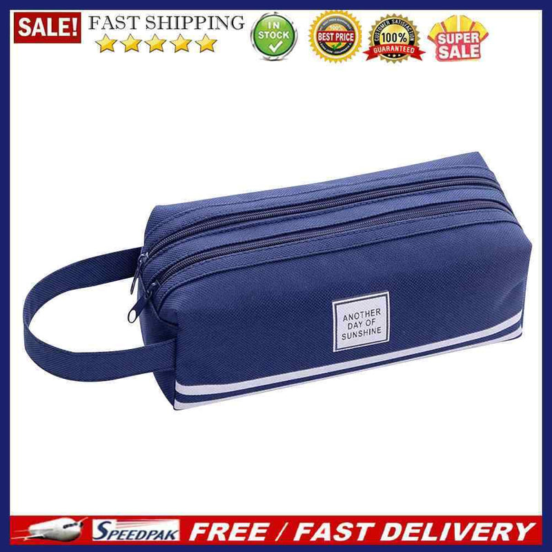 Korean Pen Box Pouch Case Oxford Cloth Stationary Supplies for Girls Students