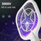 1x USB Electric Fly Insect Zapper Killer Swatter Bug Racket Lamp Mosquito U4B1