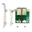 SAS Cable Mini SAS SFF-8087 2 Port to External SFF-8088 PCBA Female Adapter