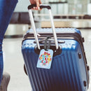 DIY Special Shaped Diamond Painting Letter Flower Embroidery Leather Luggage