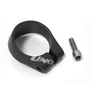 31.8mm Bicycle Saddle Seat Tube Clamp MTB Road Bike Seatpost Clamps (Black)