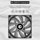 ID-Cooling 120mm CPU Cooler DC 12V 1800RPM PC Case Radiator Air Cooling Fans