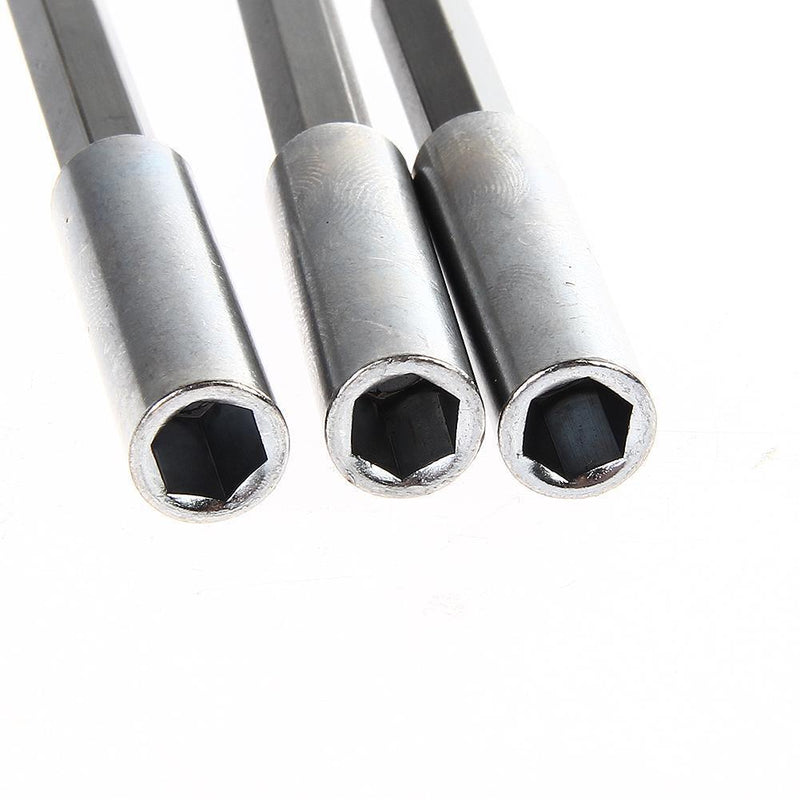 75/100/150mm Magnetic Screwdriver Extension 1/4 Hex Shank Tool Drill Bits Newly