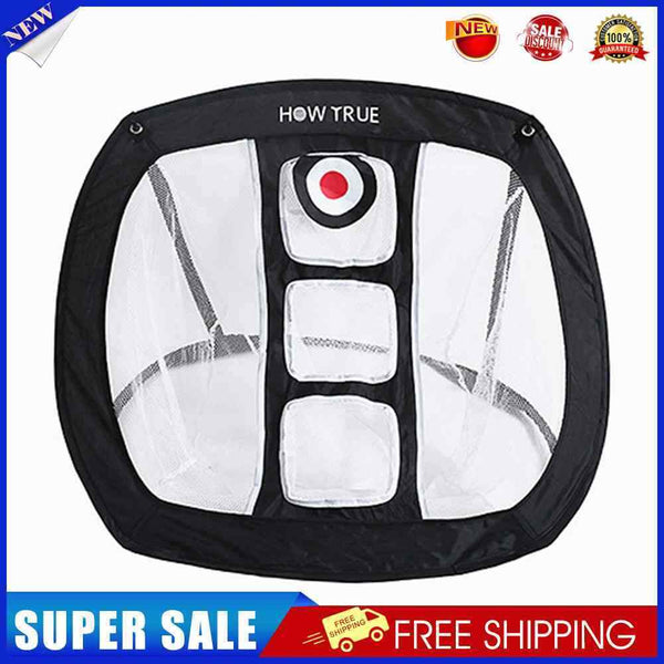 #A Pitching Chipping Cages Golf Net Mat Practice Training Aid Bags Indoor Outdoo
