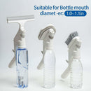 Kitchen Spray Cleaning Brush Set Long Handle With Removable Brush Dispenser