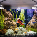 Aquarium Fish Tank Landscape Diver Underwater Aquatic Ornaments (Orange) Newly