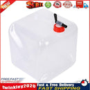 Collapsible Water Storage Container Drinking Bag for Hiking Fishing (15L) Newly