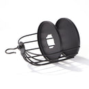 Birdcage Shaped Wax Seal Melting Furnace DIY Sealing Wax Warmer Pot (Black)