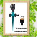 Automatically Rotate The Nozzle 360° Rotation Small Lawn Sprinkler Nozzle`