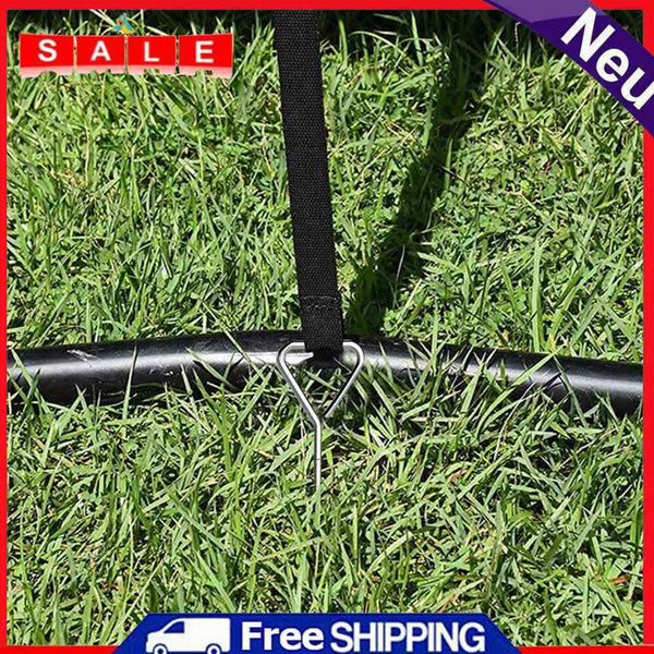 4pcs/set Outdoor Camping Tent Rings Trampoline Floor Nails Holder Accessories
