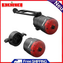 LED Bike Taillight USB Rechargeable Smart Brake Sensing Night Riding Rear Lights