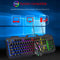 #A Practical Waterproof USB Wired Gaming Keyboard + Mouse Combos Backlit Keycaps