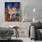 Lighthouse Fireworks Oil Paint By Numbers DIY Handpainted on Canvas Picture