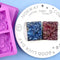 DIY Craft Cake Mould Soaps Supplies Silicone Soap Mold Flower Shaped