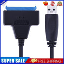 0.2M/7.87" USB 3.0 to SATAIII Converter OTG Adapter Cable for 2.5" HDD SSD