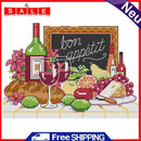 Cross Stitch Printed Embroidery DIY Needlework Handmade Crafts 14CT Stamped Gift
