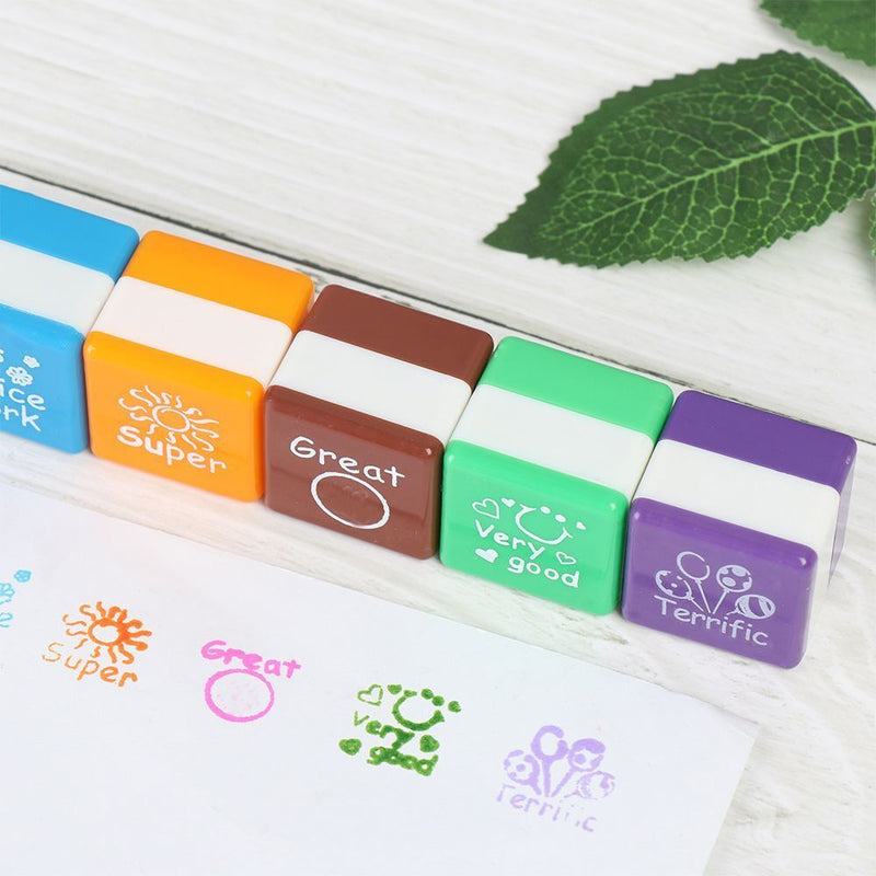 Work Very Good Encouraget Stamp Praise Phrase Teachers Supplies Reward Kids