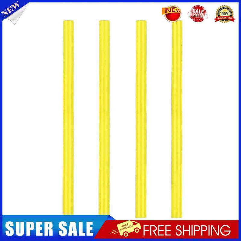 4x Outdoor Stove Furnace Hose Tube Sleeve Cover Camping Equipment (Yellow)