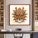 5D DIY Part Special Shaped Drill Diamond Painting Kit Eagle Skeleton Art