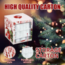64 Baubles Organiser Christmas Ball Storage Box Xmas Tree Decorations