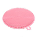 3 Colors Multifunctional Silicone Bowl Bowl/Plate Cleaning Brush Kitchen